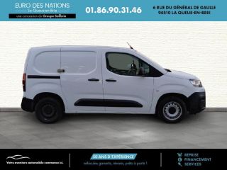 75010 : Hyundai Paris Nord - Goncourt Automobiles - CITROEN BERLINGO FOURGON CLUB - BERLINGO II - BLANC - Boîte manuelle - Diesel