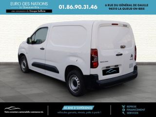 75010 : Hyundai Paris Nord - Goncourt Automobiles - CITROEN BERLINGO FOURGON CLUB - BERLINGO II - BLANC - Boîte manuelle - Diesel