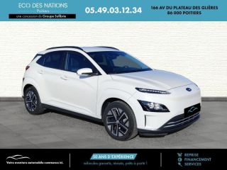 86000 : Hyundai Poitiers - Eco des Nations - HYUNDAI Kona - Kona - Blanc - Traction - Electrique
