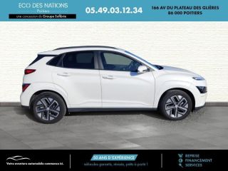 86000 : Hyundai Poitiers - Eco des Nations - HYUNDAI Kona - Kona - Blanc - Traction - Electrique