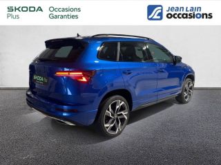 75010 : Hyundai Paris Nord - Goncourt Automobiles - SKODA KAROQ Sportline - KAROQ - BLEU RACING - Automate sequentiel - Essence sans plomb