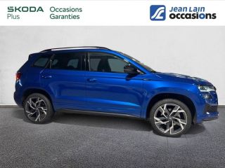 75010 : Hyundai Paris Nord - Goncourt Automobiles - SKODA KAROQ Sportline - KAROQ - BLEU RACING - Automate sequentiel - Essence sans plomb