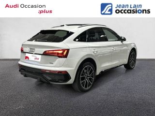 75010 : Hyundai Paris Nord - Goncourt Automobiles - AUDI Q5 SPORTBACK Black Edition - Q5 II - BLANC GLACIER METALLISE - Automate sequentiel - Essence / Courant électrique