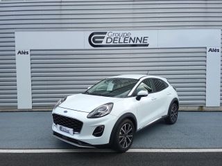 75010 : Hyundai Paris Nord - Goncourt Automobiles - FORD PUMA Titanium - PUMA II - Blanc - Boîte manuelle - Essence sans plomb