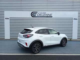 75010 : Hyundai Paris Nord - Goncourt Automobiles - FORD PUMA Titanium - PUMA II - Blanc - Boîte manuelle - Essence sans plomb