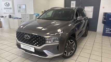 75010 : Hyundai Paris Nord - Goncourt Automobiles - HYUNDAI SANTA FE Creative - SANTA FE IV - Gris - Boîte automatique - Essence / Courant électrique