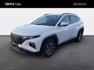 18230 : Hyundai Bourges - BPM Cars - HYUNDAI Tucson - Tucson - Polar White - Traction - Hybride : Essence/Electrique