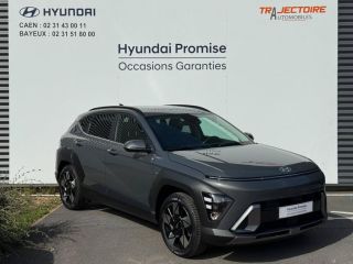 14112 : Hyundai Caen - Trajectoire Automobiles - HYUNDAI Kona - Kona - Ecotronic Gray perlé métallisé - Traction - Hybride : Essence/Electrique