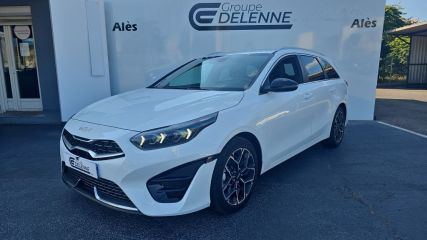 75010 : Hyundai Paris Nord - Goncourt Automobiles - KIA CEED SW GT-line - CEED III - Blanc - Boîte automatique - Essence sans plomb