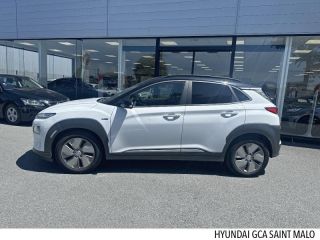 35400 : Hyundai Saint-Malo - GCA - HYUNDAI Kona - Kona - Chalk White Métal - Traction - Electrique