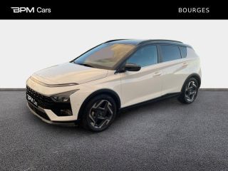 18230 : Hyundai Bourges - BPM Cars - HYUNDAI Bayon - Bayon - Atlas White Métal/Toit+rétros Black - Traction - Essence