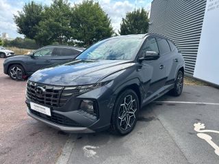 14112 : Hyundai Caen - Trajectoire Automobiles - HYUNDAI Tucson - Tucson - Dark Knight Métal - Transmission intégrale - Hybride rechargeable : Essence/Electrique