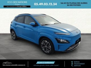 86000 : Hyundai Poitiers - Eco des Nations - HYUNDAI Kona - Kona - Bleu - Traction - Electrique
