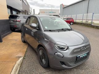 75010 : Hyundai Paris Nord - Goncourt Automobiles - FIAT 500e BERLINE MY22 SERIE 1 STEP 2 Icône - 500 III - Gris - Automate à fonct. Continu - Courant électrique