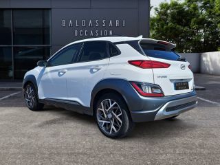 75010 : Hyundai Paris Nord - Goncourt Automobiles - HYUNDAI KONA HYBRID Executive - KONA - BLANC - Automate sequentiel - Essence / Courant électrique