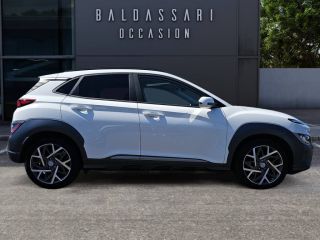 75010 : Hyundai Paris Nord - Goncourt Automobiles - HYUNDAI KONA HYBRID Executive - KONA - BLANC - Automate sequentiel - Essence / Courant électrique