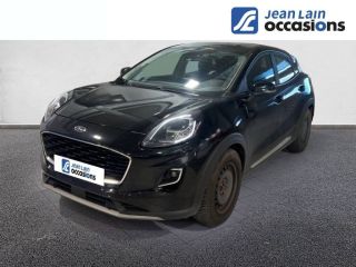 75010 : Hyundai Paris Nord - Goncourt Automobiles - FORD PUMA Titanium - PUMA II - NOIR - Automate sequentiel - Essence sans plomb