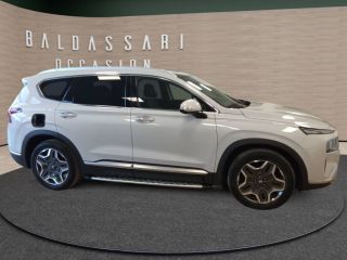 75010 : Hyundai Paris Nord - Goncourt Automobiles - HYUNDAI SANTA FE Executive - SANTA FE IV - Blanc - Boîte automatique - Essence / Courant électrique