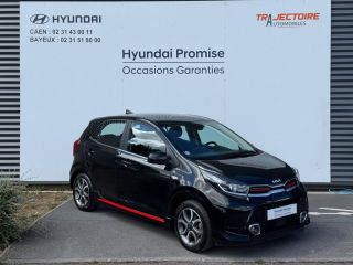 14112 : Hyundai Caen - Trajectoire Automobiles - KIA Picanto - Picanto - Noir Ebene métallisé - Traction - Essence