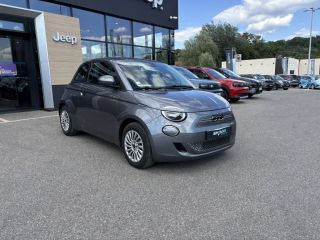 75010 : Hyundai Paris Nord - Goncourt Automobiles - FIAT 500e BERLINE MY22 SERIE 1 STEP 2 Action Plus - 500 III - Gris - Automate à fonct. Continu - Courant électrique