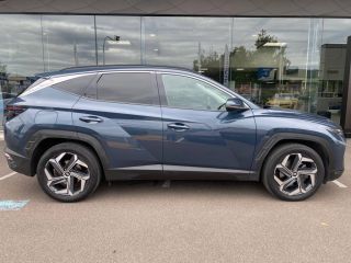 75010 : Hyundai Paris Nord - Goncourt Automobiles - HYUNDAI TUCSON Creative - TUCSON (10/2020-03/2024) - BLEU FONCE - Boîte automatique - Essence / Courant électrique