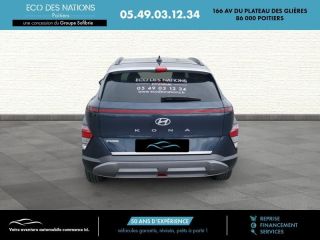 86000 : Hyundai Poitiers - Eco des Nations - HYUNDAI Kona - Kona - Denim Blue perlé métallisé - Traction - Essence