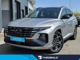 54520 : Hyundai Nancy - Théobald Automobiles - HYUNDAI Tucson - Tucson - Shimmering Silver/Toit/rétros Black - Traction - Hybride : Essence/Electrique