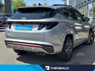54520 : Hyundai Nancy - Théobald Automobiles - HYUNDAI Tucson - Tucson - Shimmering Silver/Toit/rétros Black - Traction - Hybride : Essence/Electrique