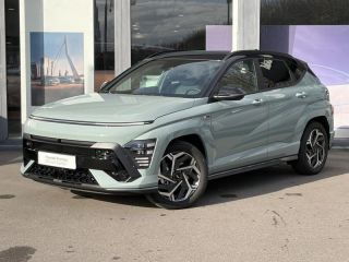 57100 : Hyundai Thionville - Théobald Automobiles - HYUNDAI Kona - Kona - Mirage Green/Toit/rétros Black - Traction - Hybride : Essence/Electrique