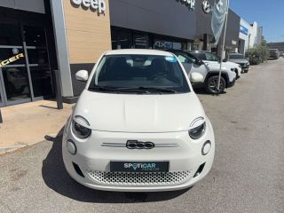 75010 : Hyundai Paris Nord - Goncourt Automobiles - FIAT 500e BERLINE Action Plus - 500 III ELECTRIQUE - Blanc                                              - Automate à fonct. Continu - Courant électrique