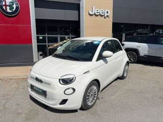 75010 : Hyundai Paris Nord - Goncourt Automobiles - FIAT 500e BERLINE Action Plus - 500 III ELECTRIQUE - Blanc                                              - Automate à fonct. Continu - Courant électrique