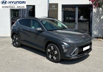 13200 : HYUNDAI Arles - Lexa Automobile - HYUNDAI KONA Executive - KONA II - Gris - Automate sequentiel - Essence / Courant électrique