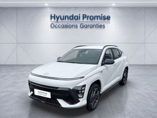 85000 : Hyundai MoceanRent | La Roche-sur-Yon - Océane Auto - HYUNDAI KONA N Line Ultime Edition - KONA II - Blanc - Automate sequentiel - Essence / Courant électrique