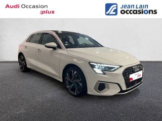 75010 : Hyundai Paris Nord - Goncourt Automobiles - AUDI A3 SPORTBACK Design Luxe - A3/S3/RS3 IV - BLANC IBIS - Automate sequentiel - Essence sans plomb