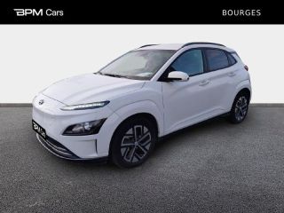 18230 : Hyundai Bourges - BPM Cars - HYUNDAI Kona - Kona - Chalk White Métal - Traction - Electrique