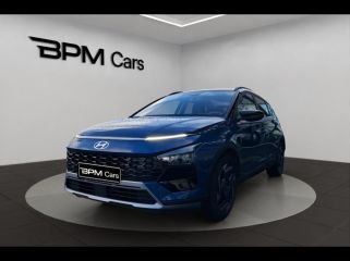 36000 : Hyundai Châteauroux - BPM Cars - HYUNDAI Bayon - Bayon - Vibrant Blue Métal/Toit+rétros Black - Traction - Essence
