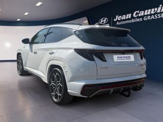 75010 : Hyundai Paris Nord - Goncourt Automobiles - HYUNDAI TUCSON N Line Executive - TUCSON IV - Blanc - Boîte automatique - Essence / Courant électrique