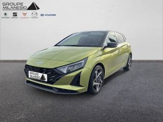 75010 : Hyundai Paris Nord - Goncourt Automobiles - HYUNDAI i20 Executive - i20 (08/2023) - LUCID LIME - Automate sequentiel - Essence sans plomb