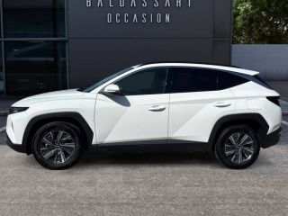 75010 : Hyundai Paris Nord - Goncourt Automobiles - HYUNDAI TUCSON Creative - TUCSON IV - Blanc - Boîte automatique - Essence / Courant électrique