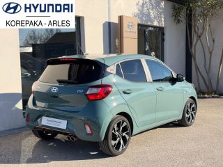 75010 : Hyundai Paris Nord - Goncourt Automobiles - HYUNDAI i10 N Line - i10 III - Vert - Boîte manuelle - Essence sans plomb