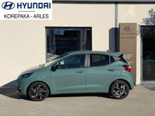 75010 : Hyundai Paris Nord - Goncourt Automobiles - HYUNDAI i10 N Line - i10 III - Vert - Boîte manuelle - Essence sans plomb