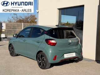 75010 : Hyundai Paris Nord - Goncourt Automobiles - HYUNDAI i10 N Line - i10 III - Vert - Boîte manuelle - Essence sans plomb