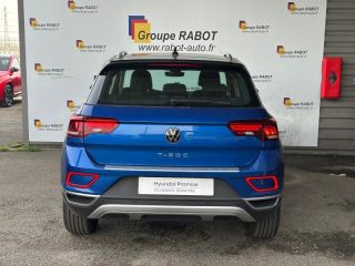 78310 : Hyundai Coignières - Socohy | Groupe Rabot - VOLKSWAGEN T-Roc - T-Roc - Bleu Ravenna métallisée/Toit Noir - Traction - Essence