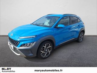 75010 : Hyundai Paris Nord - Goncourt Automobiles - HYUNDAI KONA HYBRID Intuitive - KONA - Bleu - Automate sequentiel - Essence / Courant électrique