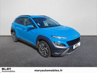 75010 : Hyundai Paris Nord - Goncourt Automobiles - HYUNDAI KONA HYBRID Intuitive - KONA - Bleu - Automate sequentiel - Essence / Courant électrique