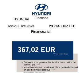 83130 : Hyundai Toulon - Autodif SAS - Groupe BALDASSARI - HYUNDAI IONIQ 5 Intuitive - IONIQ 5 - NOIR - Automate à fonct. Continu - Courant électrique