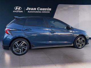 06130 : Hyundai Grasse - Garage Jean Cauvin - HYUNDAI i20 N Line Creative - i20 III - VIBRANT BLEU - Automate sequentiel - Essence sans plomb