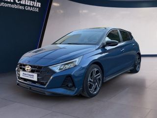06130 : Hyundai Grasse - Garage Jean Cauvin - HYUNDAI i20 N Line Creative - i20 III - VIBRANT BLEU - Automate sequentiel - Essence sans plomb