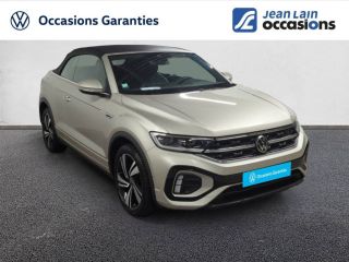 75010 : Hyundai Paris Nord - Goncourt Automobiles - VOLKSWAGEN T-ROC CABRIOLET R-Line - T-ROC - GRIS IVOIRE / CAPOTE NOIRE - Automate sequentiel - Essence sans plomb