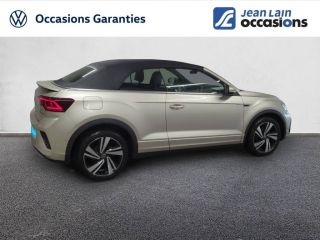 75010 : Hyundai Paris Nord - Goncourt Automobiles - VOLKSWAGEN T-ROC CABRIOLET R-Line - T-ROC - GRIS IVOIRE / CAPOTE NOIRE - Automate sequentiel - Essence sans plomb